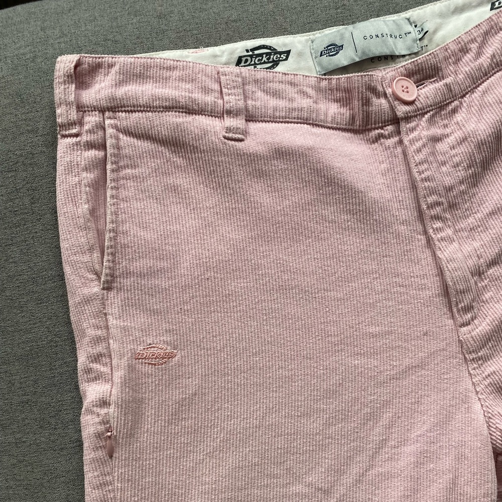 Pink Dickies Corduroy Pants